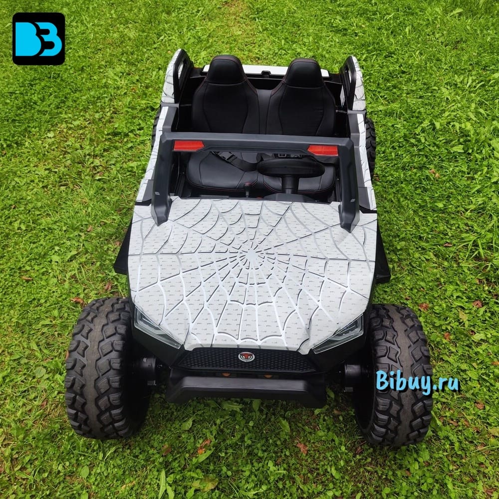 Детский электромобиль Buggy A707АА белый спайдер