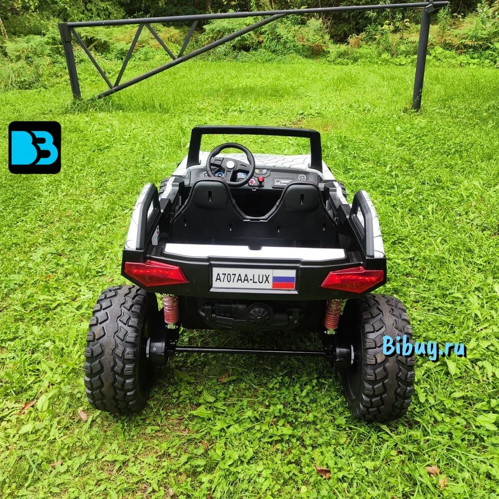 Детский электромобиль Buggy A707АА белый спайдер