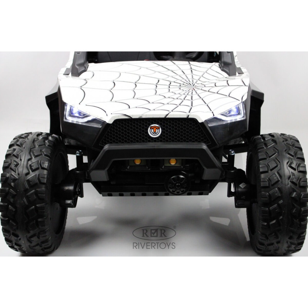 Детский электромобиль Buggy A707АА белый спайдер