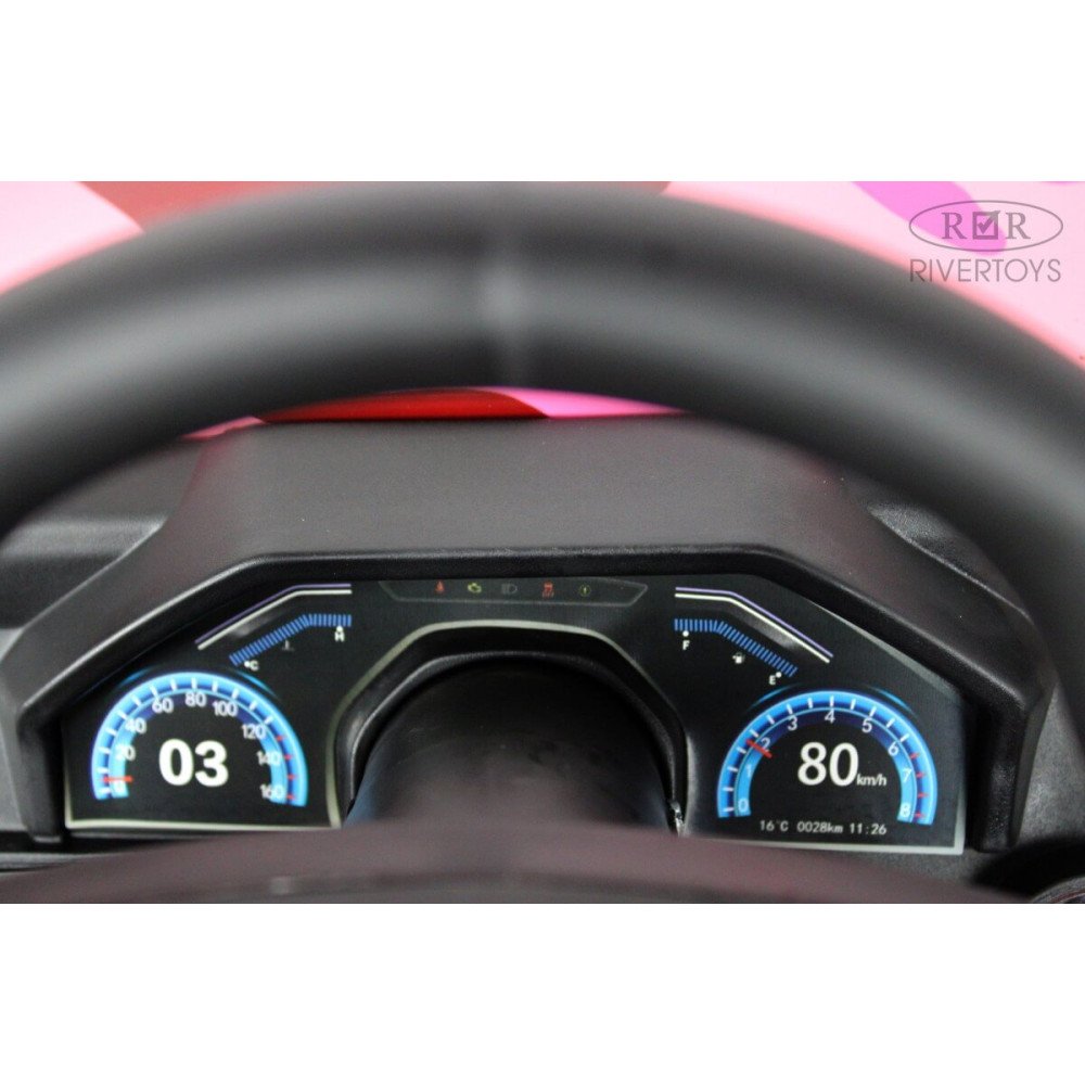 Электромашина Багги A707АА розовый камуфляж 4WD