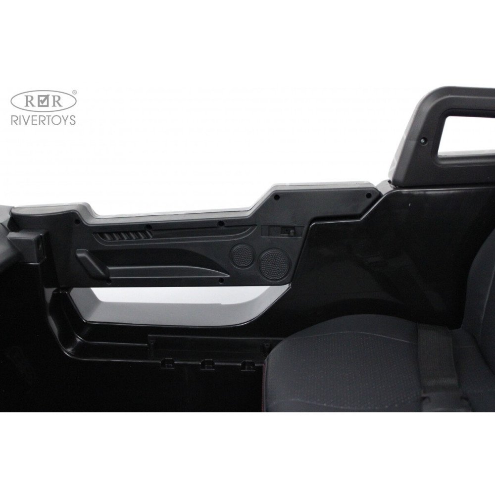 Электромобиль A707AA LUX 4WD черный Spider