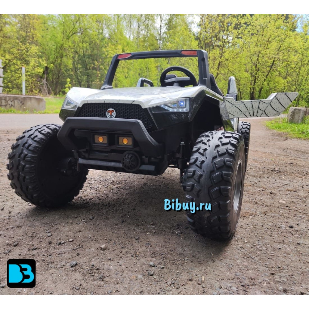 Детский электромобиль A707AA LUX 4WD белый Spider