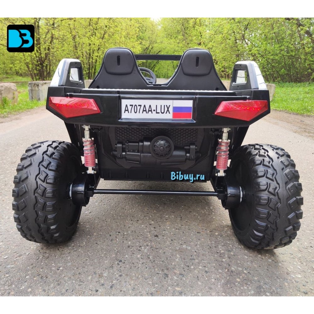 Детский электромобиль A707AA LUX 4WD белый Spider