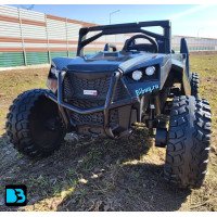 Детский багги A707AA LUX NEW 4WD черный карбон, Рестайл 2026