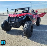 Детский багги А707АА (Рестайлинг) LUX NEW 4WD красный спайдер