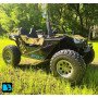 Детский электромобиль A707AA LUX 4WD зеленый камуфляж 