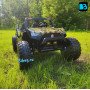 Детский электромобиль A707AA LUX 4WD зеленый камуфляж 