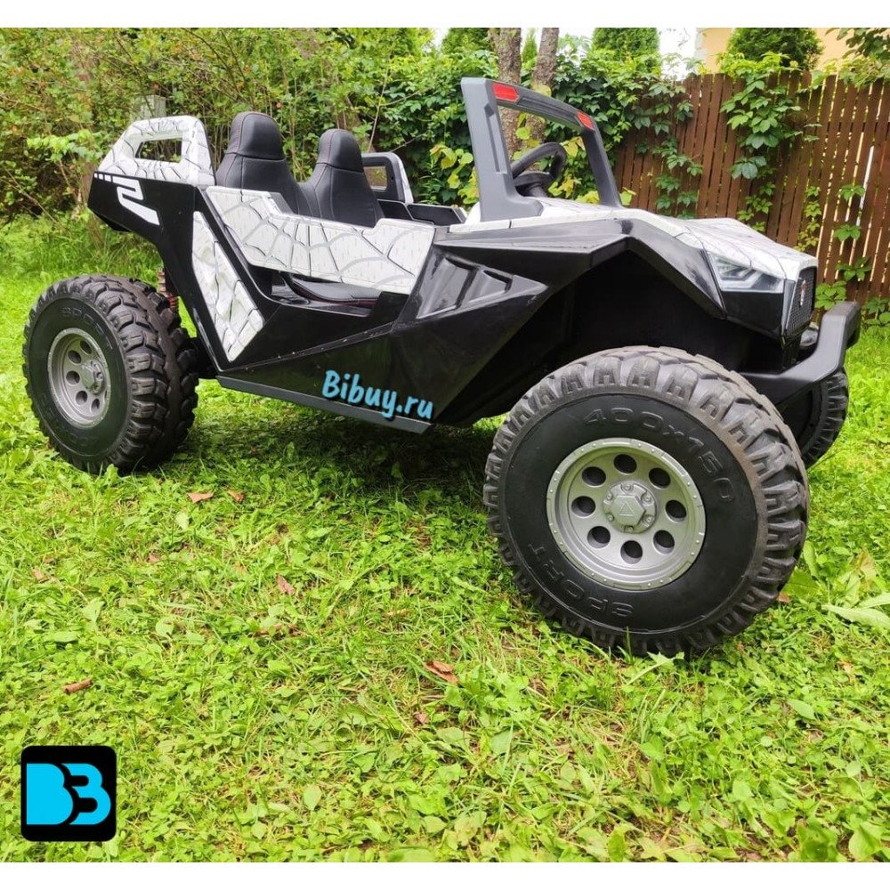 Детский электромобиль Buggy A707АА белый спайдер