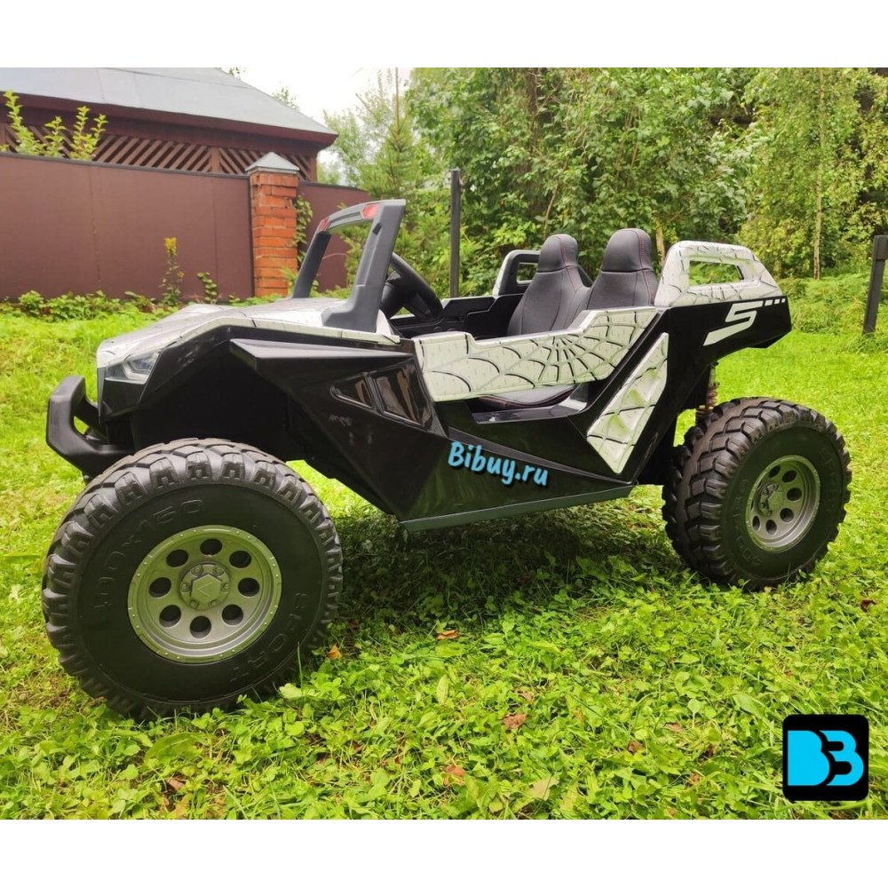 Детский электромобиль Buggy A707АА белый спайдер