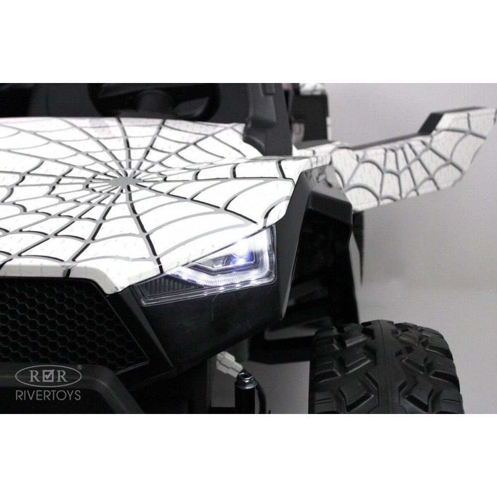 Детский электромобиль Buggy A707АА белый спайдер