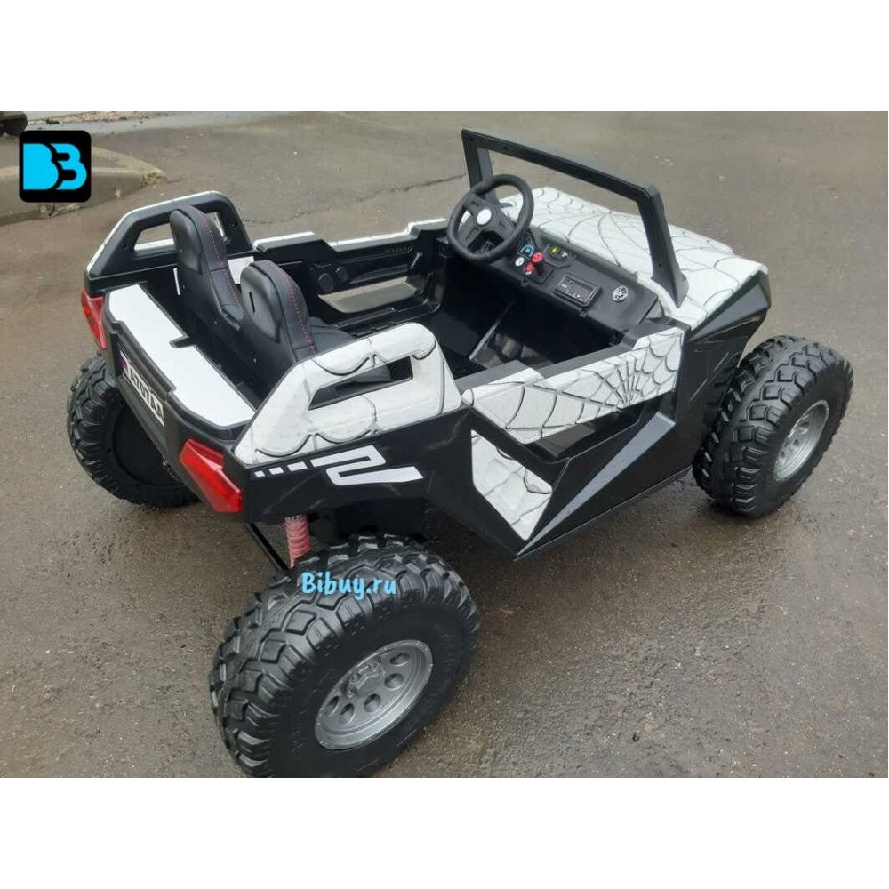 Детский электромобиль Buggy A707АА белый спайдер