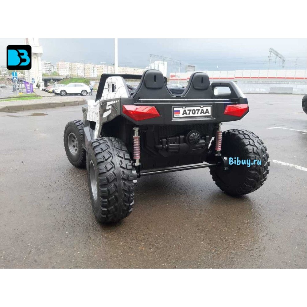 Детский электромобиль Buggy A707АА белый спайдер