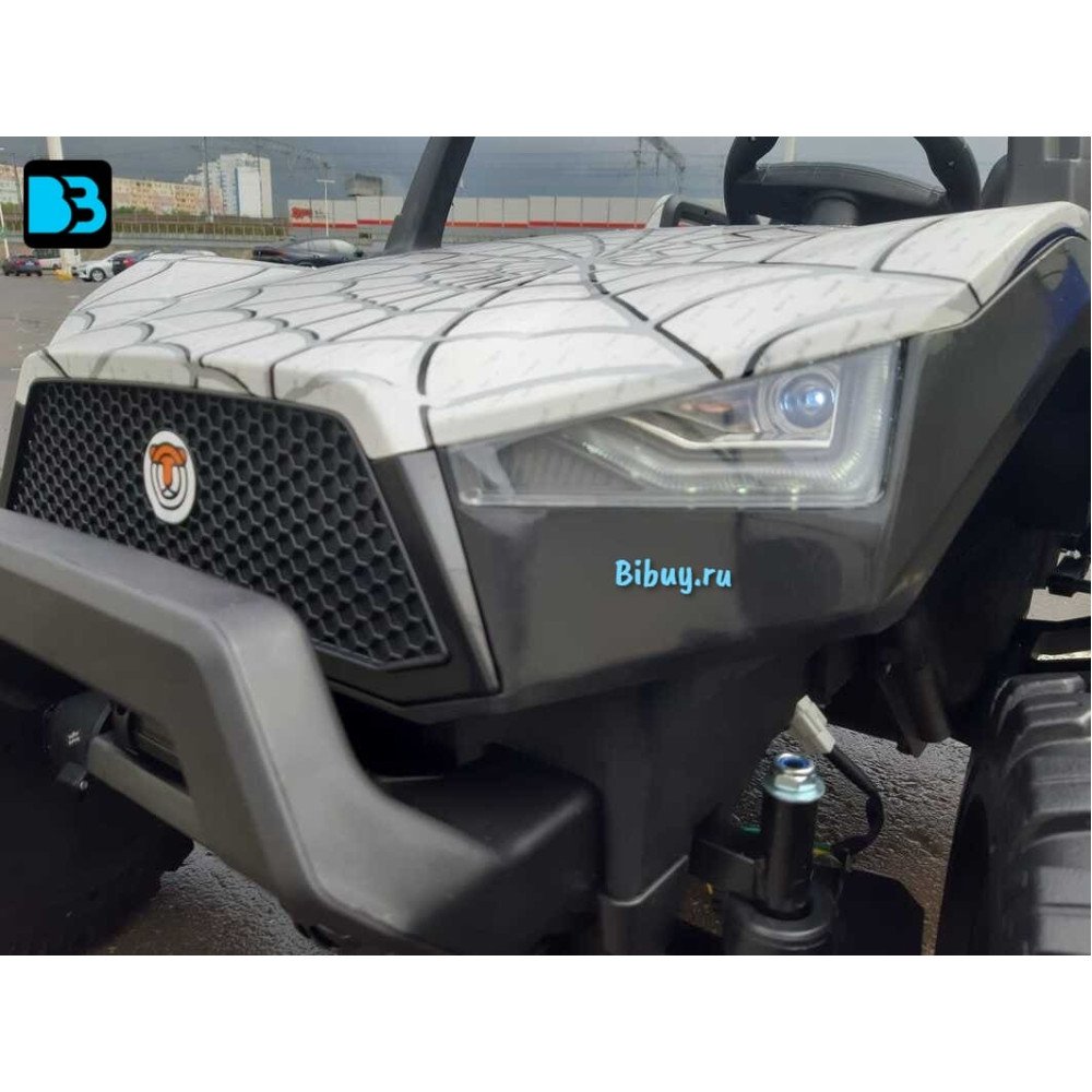 Детский электромобиль Buggy A707АА белый спайдер