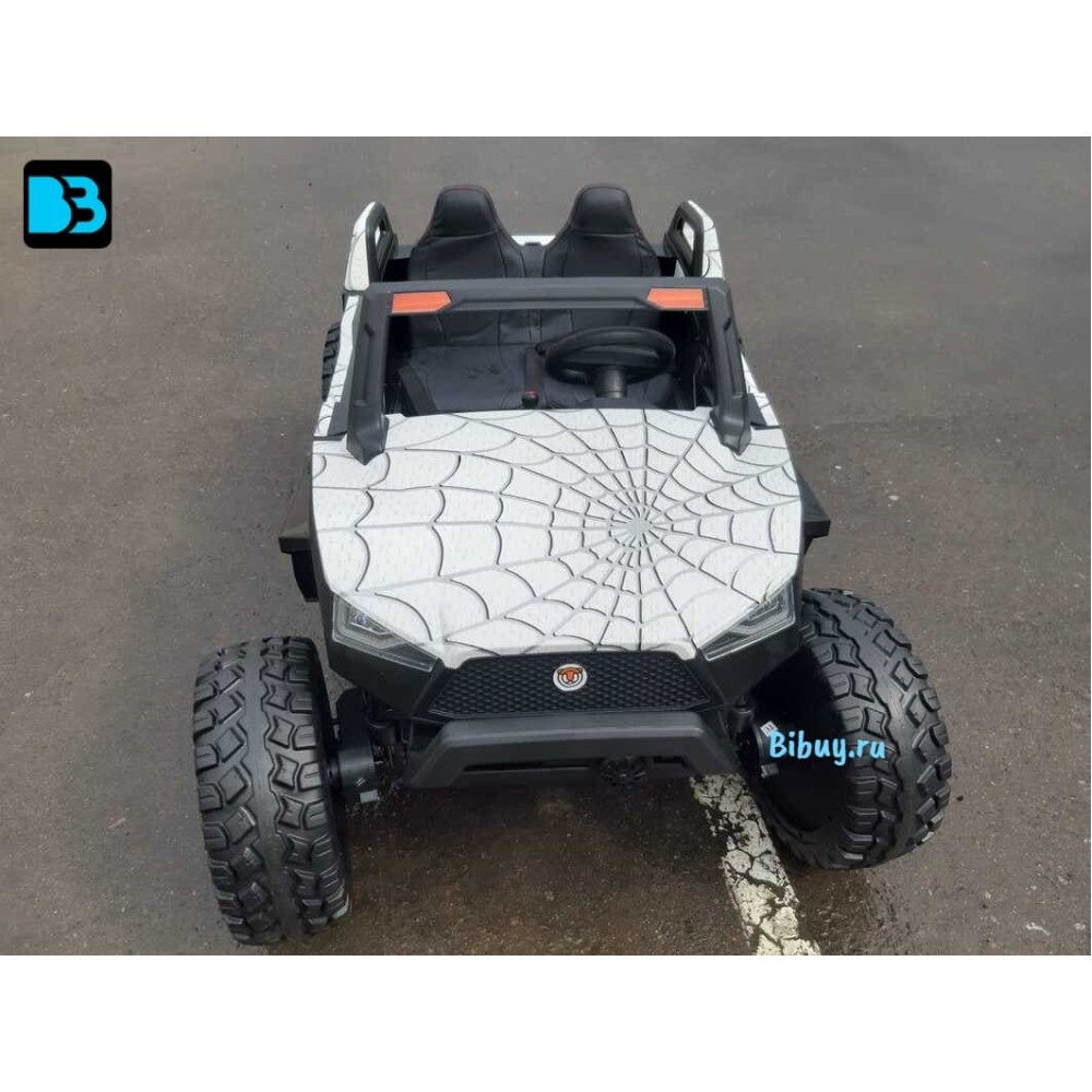 Детский электромобиль Buggy A707АА белый спайдер