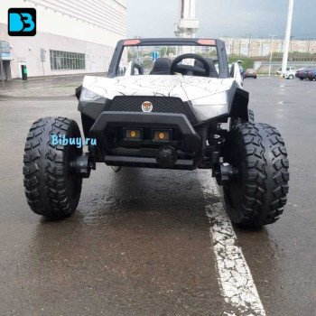 Детский электромобиль Buggy A707АА белый спайдер