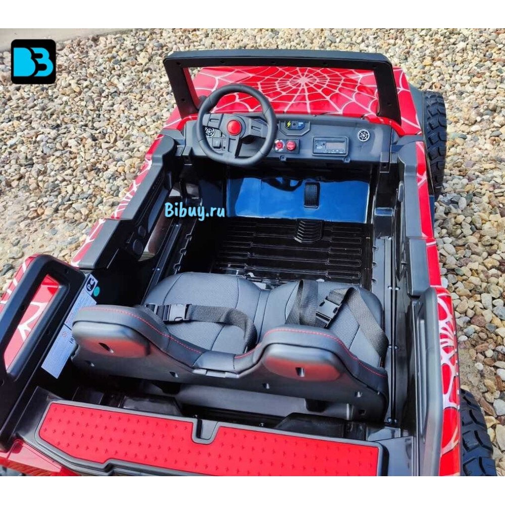 Детский электромобиль Buggy A707АА красный Spider 4WD