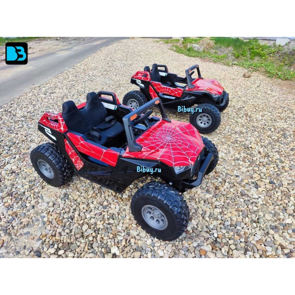 Детский электромобиль Buggy A707АА красный Spider 4WD