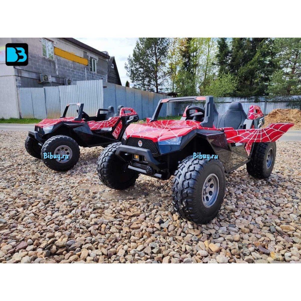 Детский электромобиль Buggy A707АА красный Spider 4WD