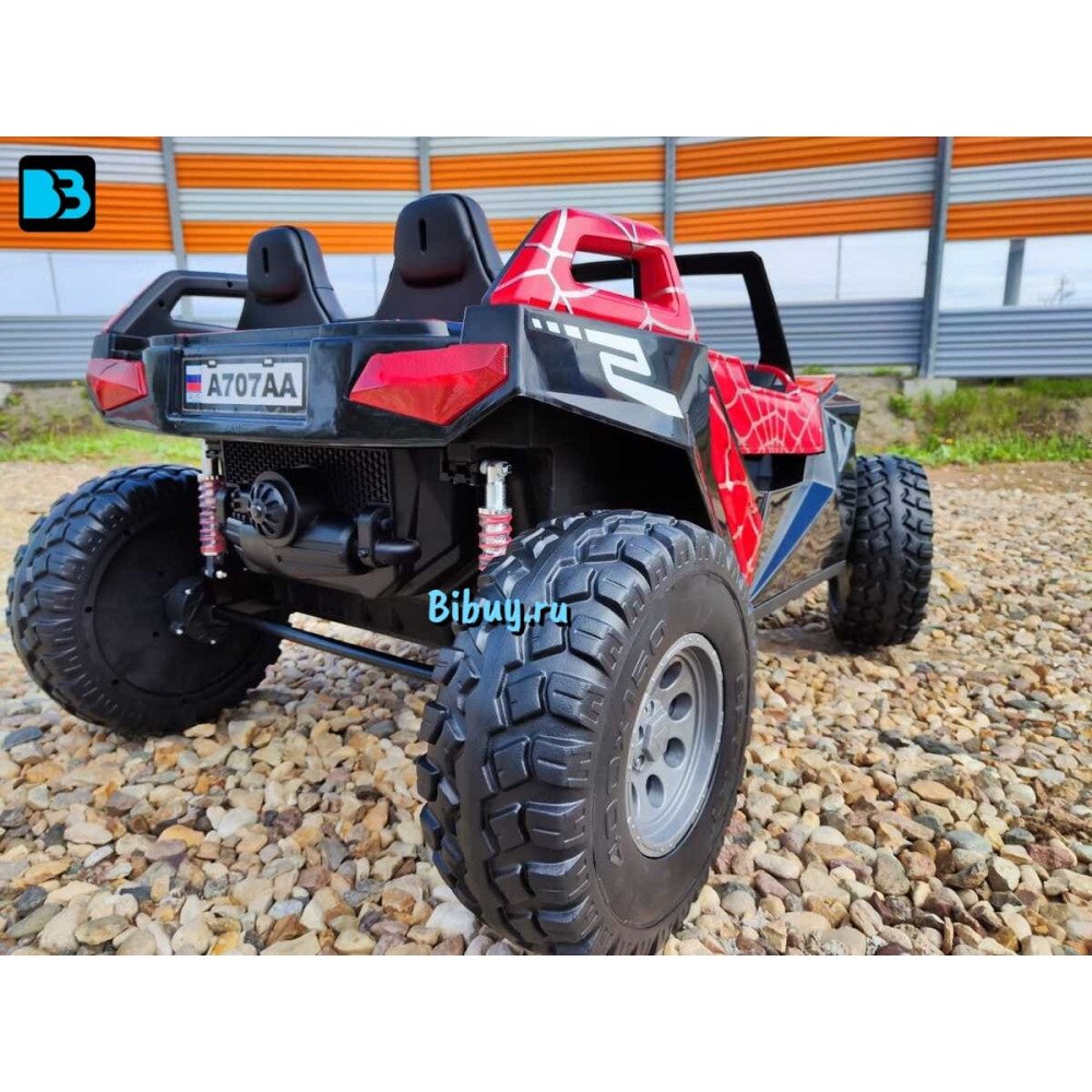 Детский электромобиль Buggy A707АА красный Spider 4WD