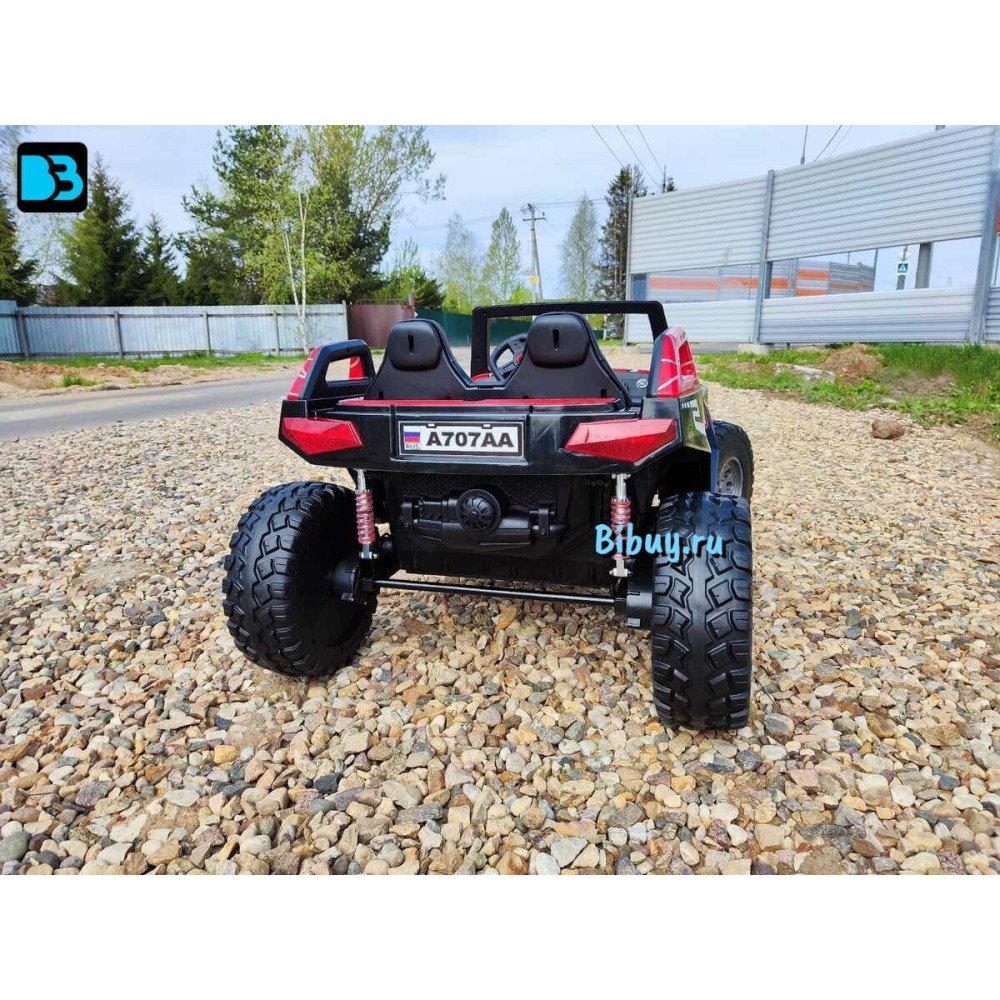 Детский электромобиль Buggy A707АА красный Spider 4WD