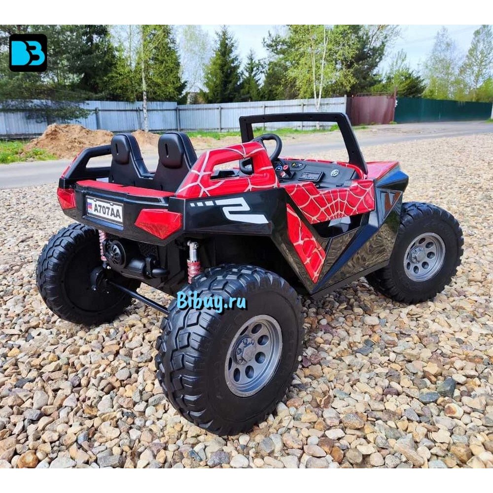 Детский электромобиль Buggy A707АА красный Spider 4WD