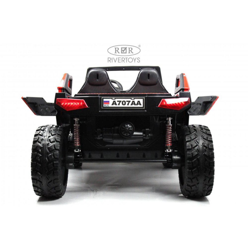 Детский электромобиль A707AA LUX 4WD красный Spider