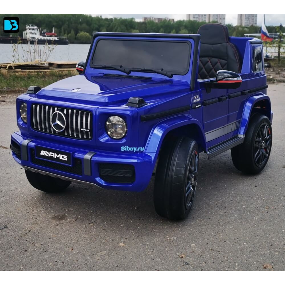 Электромобиль Mercedes Benz G 63 Big BBH-0003 (Синий, краска) с пультом