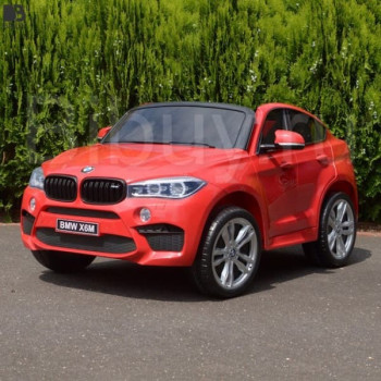 Детский электромобиль BMW X6M (JJ2168) красный