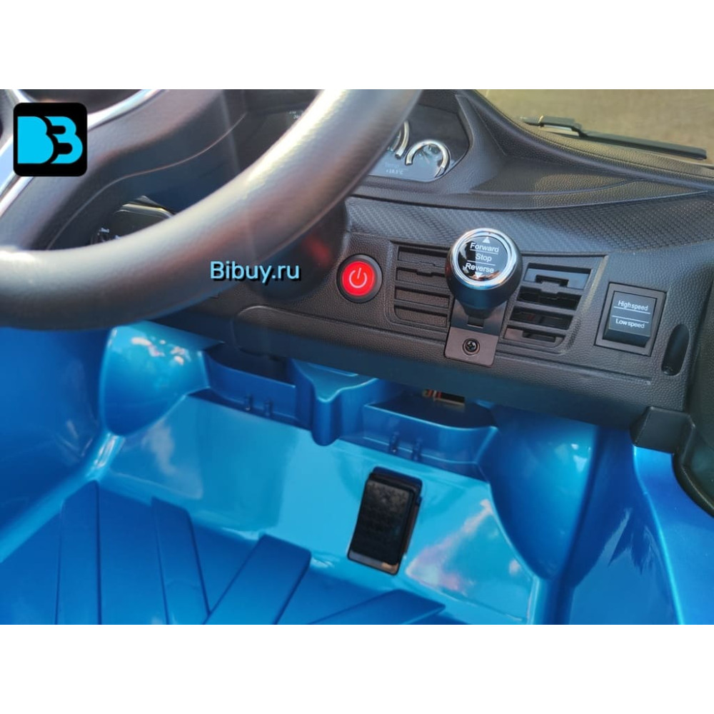 Электромобиль BMW X6M mini Синий краска с пультом