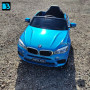 Электромобиль BMW X6M mini Синий краска с пультом