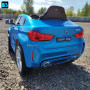 Электромобиль BMW X6M mini Синий краска с пультом