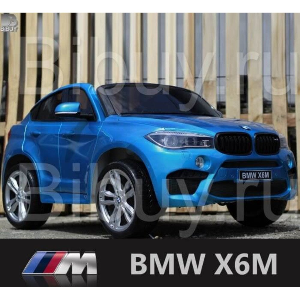 Электромобиль BMW X6M (JJ2168) синий глянец