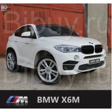 Детский электромобиль BMW X6M White 12V - JJ2168-W