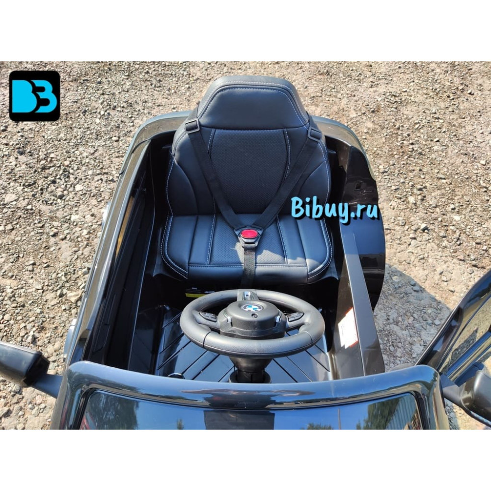 Детская машина BMW X6M mini, черная