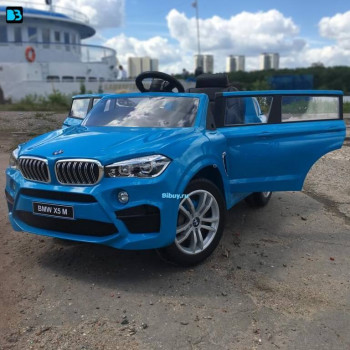 Электромобиль BMW X5M Синий, с пультом