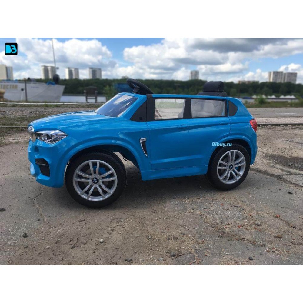 Электромобиль BMW X5M Синий, с пультом