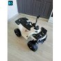 Детский квадроцикл R1 на резиновых колесах 6V - 3201-WHITE