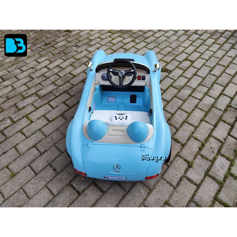 Детский электромобиль Mercedes C555MC синий