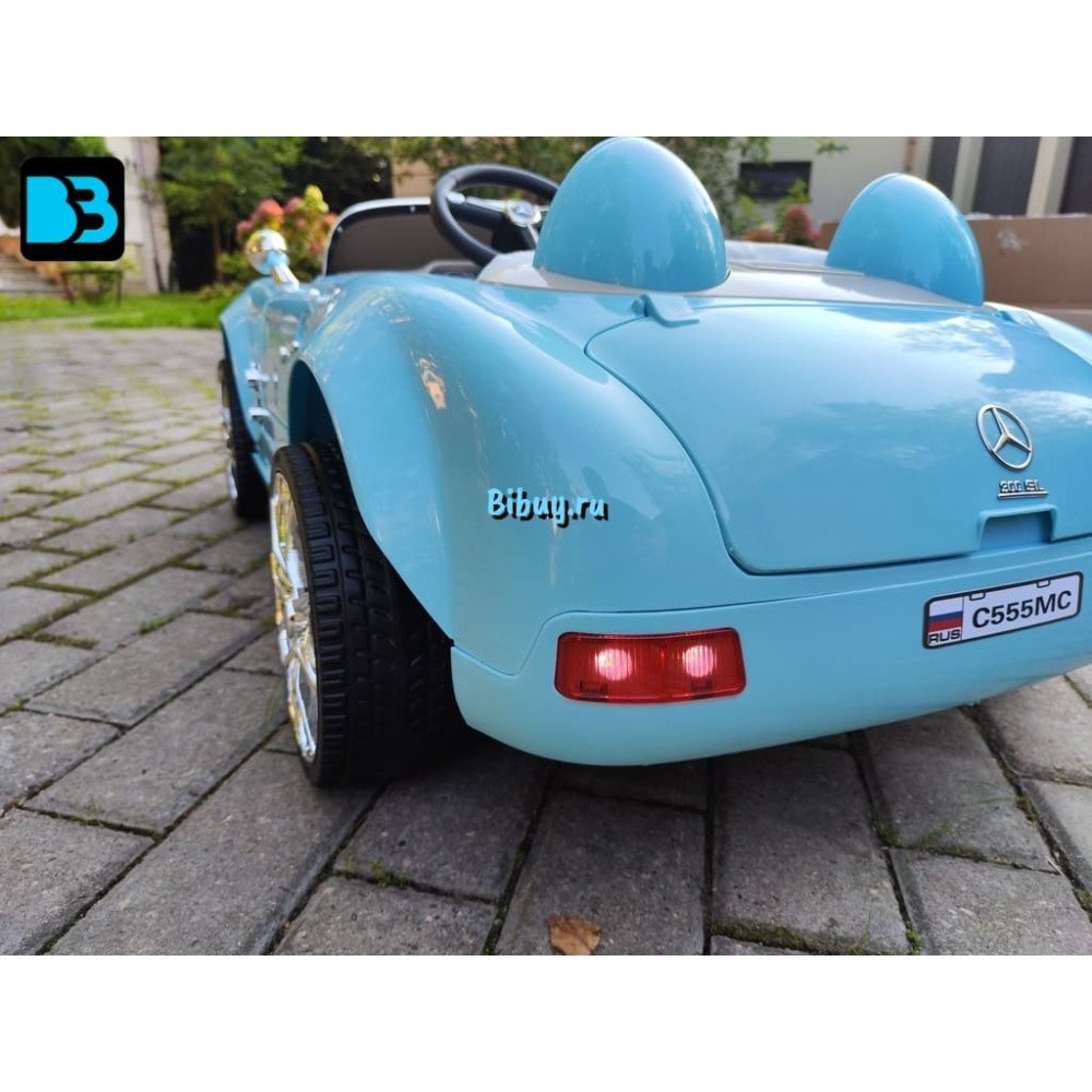 Детский электромобиль Mercedes C555MC синий
