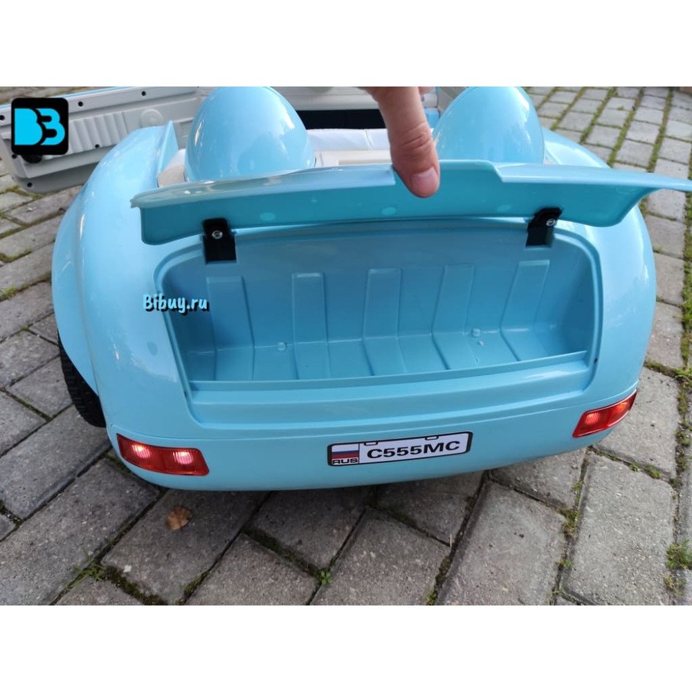 Детский электромобиль Mercedes C555MC синий