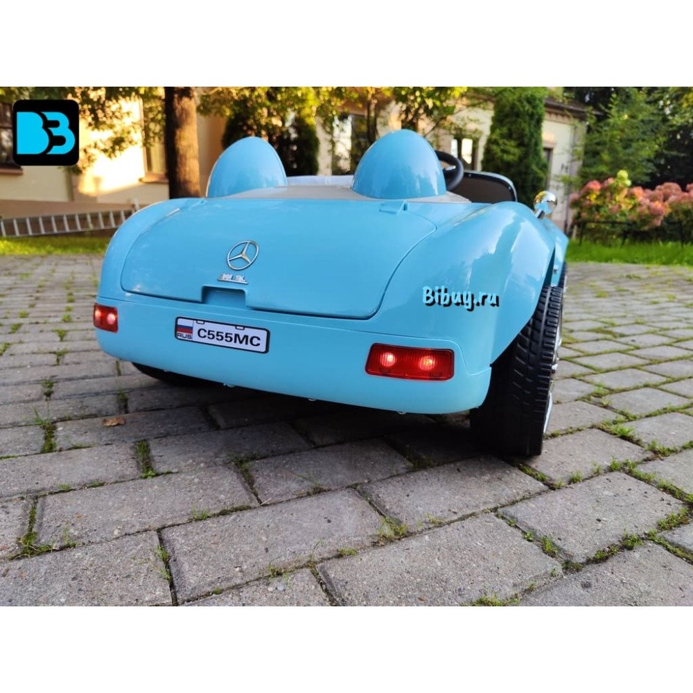 Детский электромобиль Mercedes C555MC синий