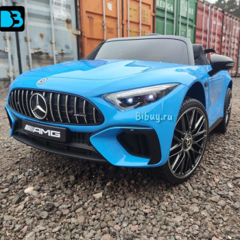 Детский автомобиль Мерседес SL63 Синий (краска)