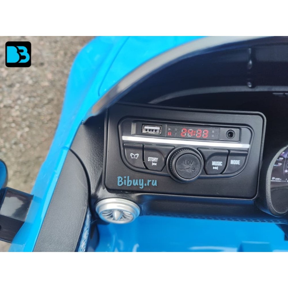 Детский автомобиль Мерседес SL63 Синий (краска)
