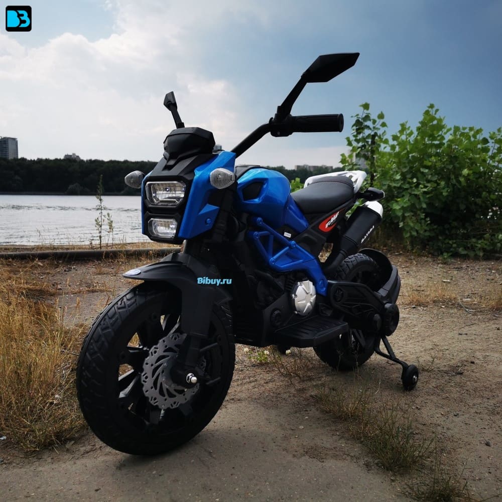 Детский мотоцикл Moto Sport YEG2763 Синий краска в Москве