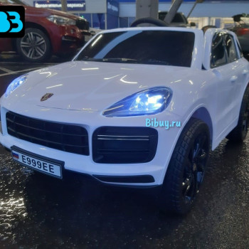 Электромобиль Porsche Cayenne E999EE белый