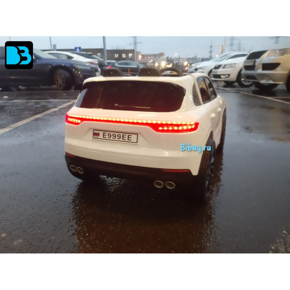 Электромобиль Porsche Cayenne E999EE белый