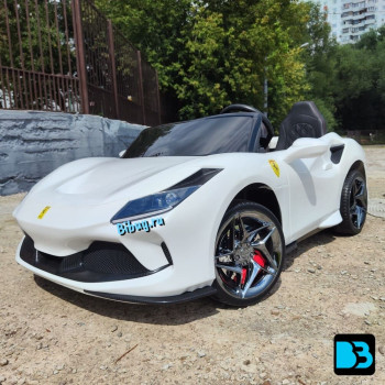 Электромобиль Ferrari F111FF белый