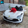 Электромобиль Ferrari F111FF белый