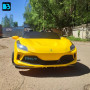 Электромобиль Ferrari F111FF желтый
