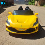 Электромобиль Ferrari F111FF желтый